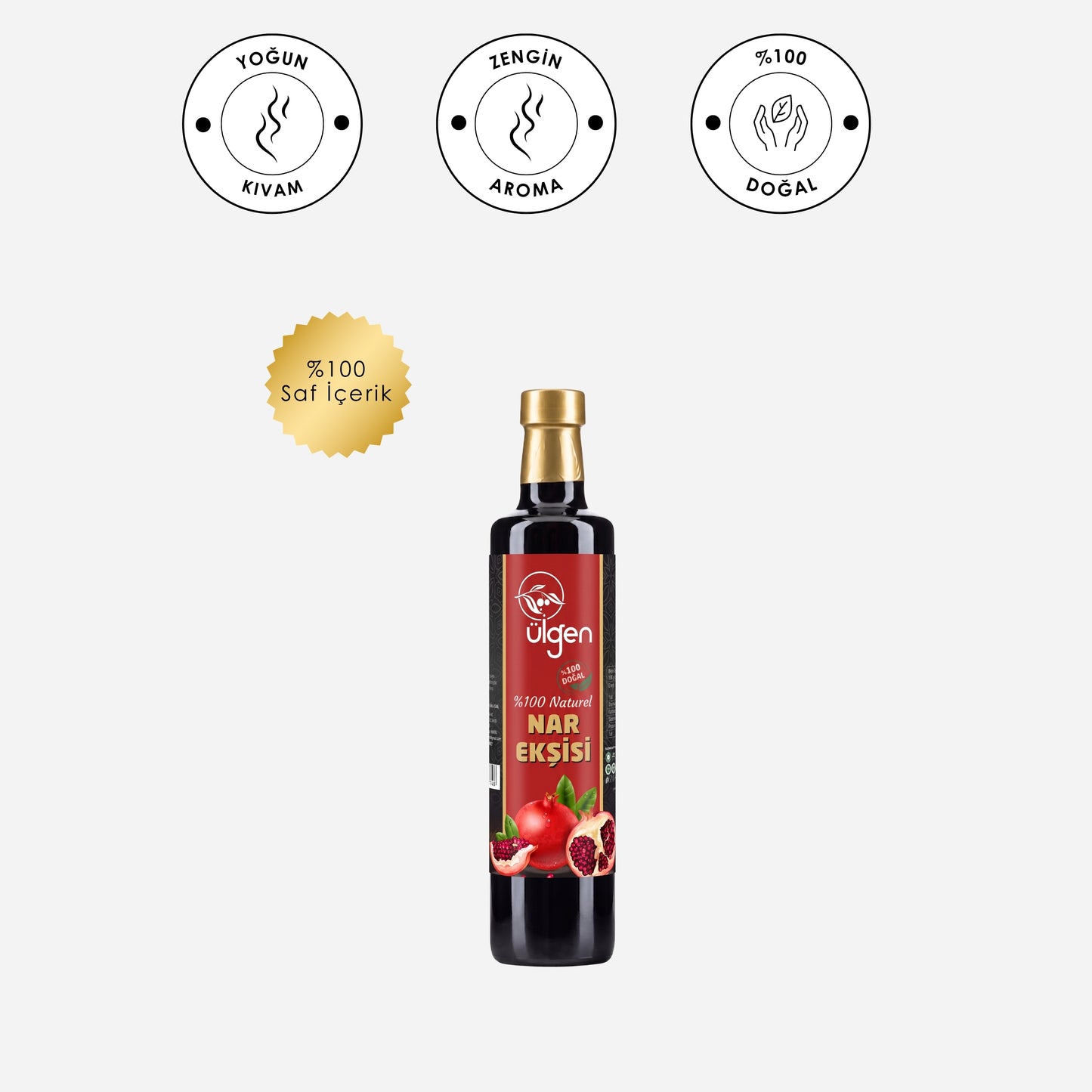 Ülgen %100 Naturel Nar Ekşisi (250 ml)