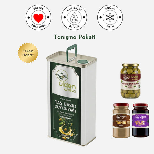 Ülgen Oliva Tanışma Paketi - Yeşil Zeytin