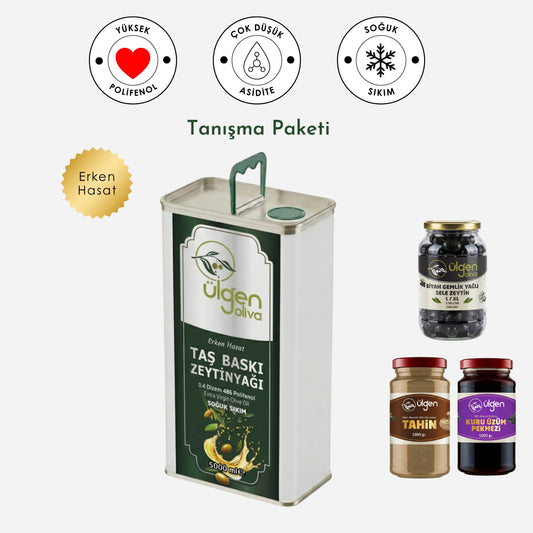 Ülgen Oliva Tanışma Paketi - Siyah Zeytin
