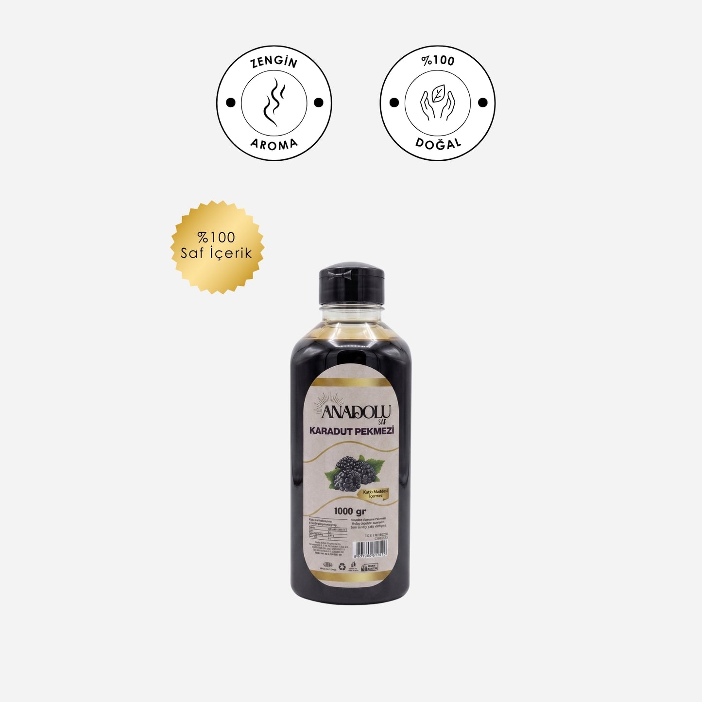 Ülgen Oliva %100 Doğal Karadut Pekmezi 1000ml