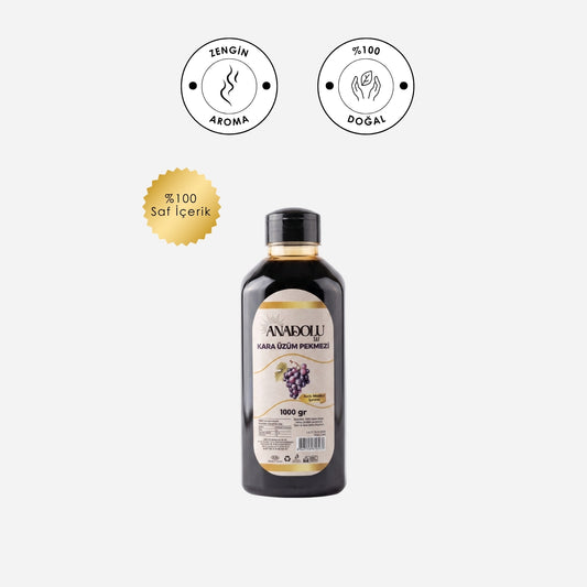 Ülgen Oliva %100 Doğal Kara Üzüm Pekmezi 1000ml