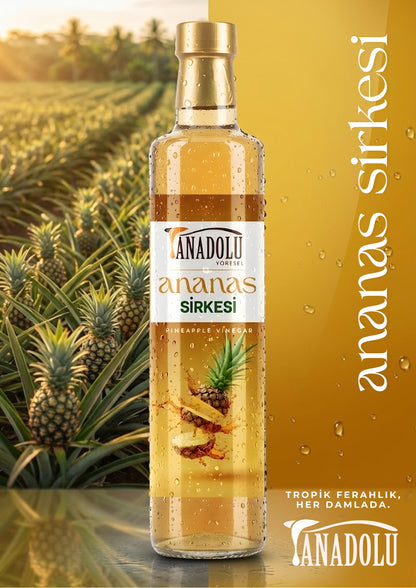 Ülgen Oliva %100 Doğal Ananas Sirkesi 500 ml