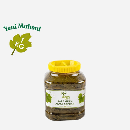 Manisa Alaşehir Premium Salamura Asma Yaprağı (Yeni Mahsul) 1 KG