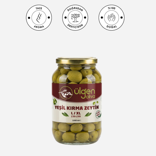 Ülgen Oliva Kırma Yeşil Zeytin